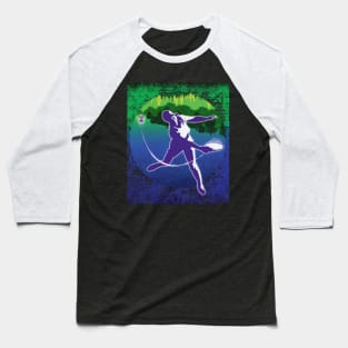 Disc Golf Player Baseball T-Shirt